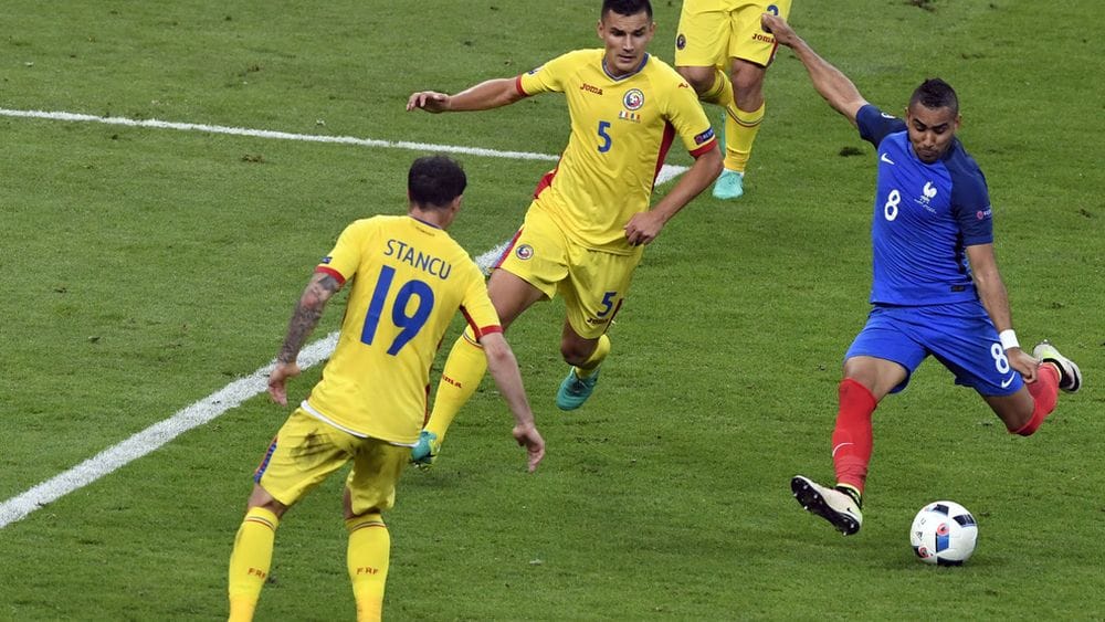 Francja wygrywa z Rumunią! Payet bohaterem Francuzi pokonali Rumunię 2:1